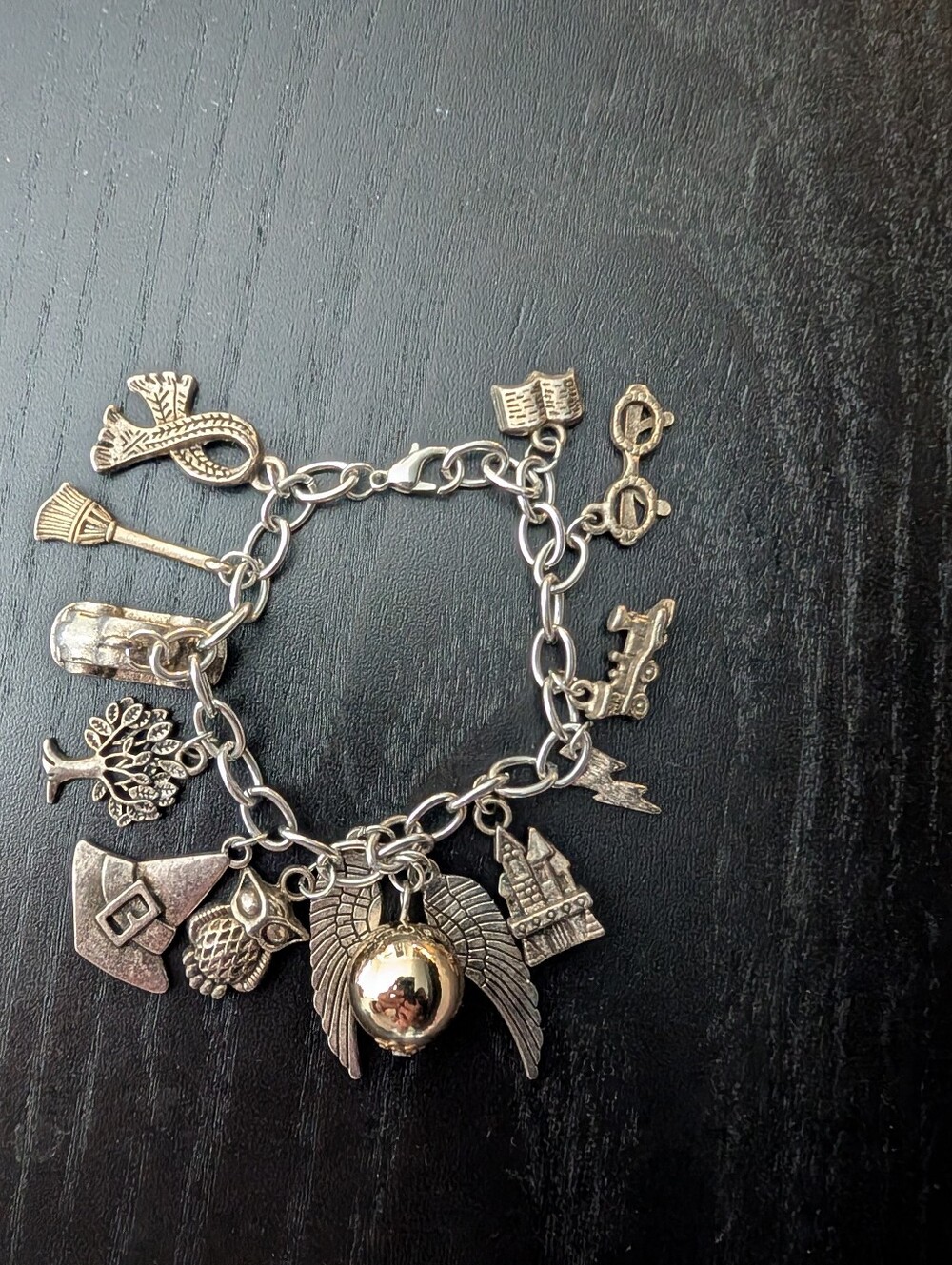 Harry Potter Charm Bracelet with Mixed Charms